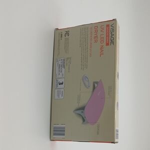 7 Diamonds Pink UV LED Nail Dryer